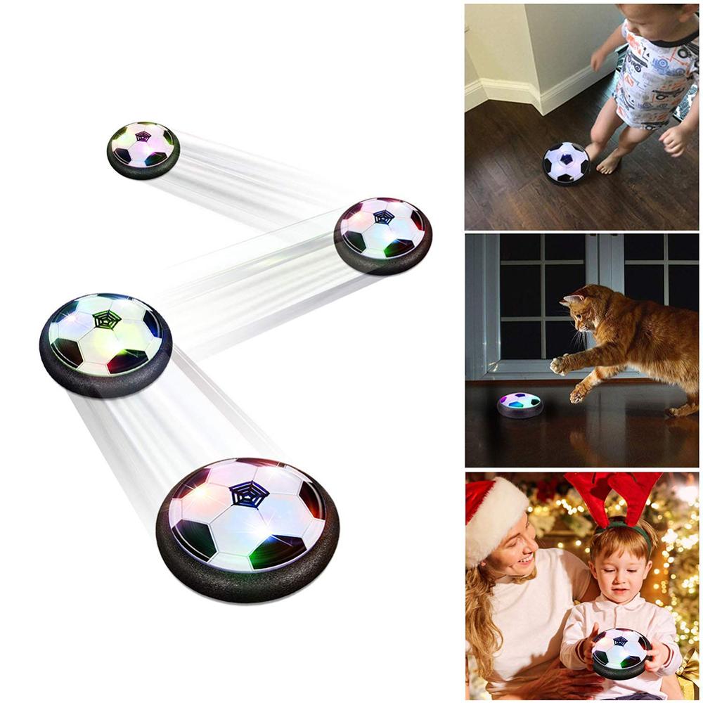 18cm Hovering Football Mini Toy Ball Air Cushion Suspended Flashing Indoor Outdoor Sports Fun Soccer Educational 1 - Hover Ball