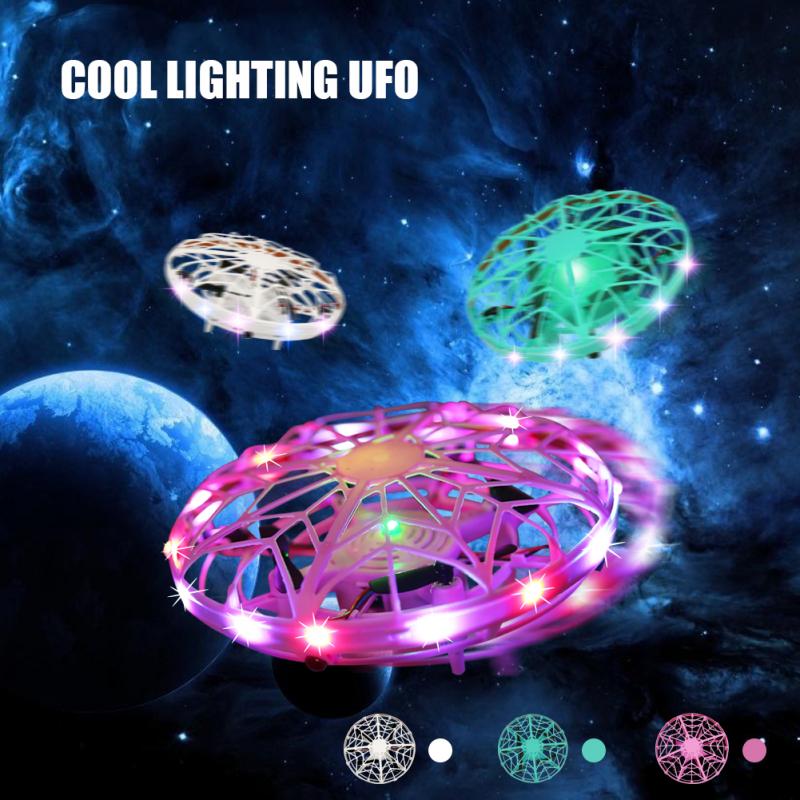 Mini Drone UFO Hand Operated RC Helicopter Quadocopter Dron Infrared Induction Aircraft Flying Ball Toys For 1 - Hover Ball