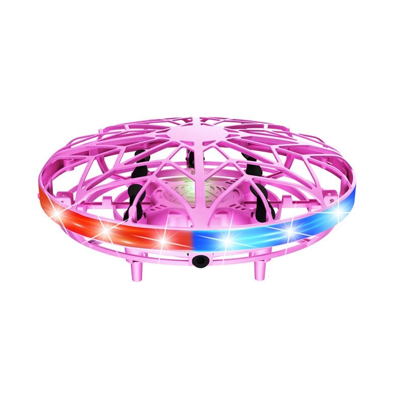 Pink mini ufo drone helicopter aircraft hand variants 2 - Hover Ball